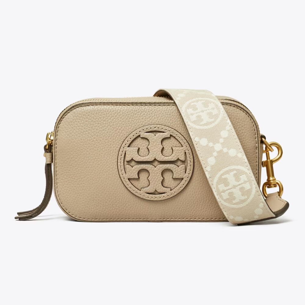 NWOT Tory Burch Miller Leather Mini Crossbody Bag